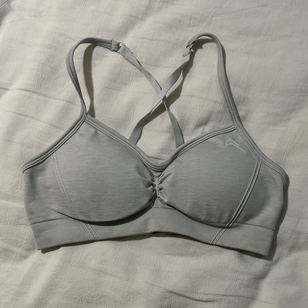 Oner Active Light Gray Sports Bra